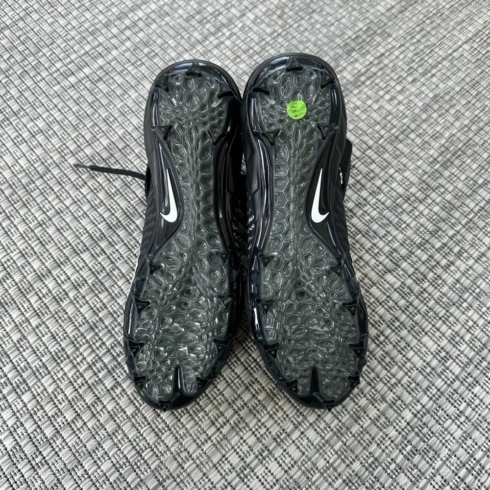 Nike Alpha Menace Pro 2 Mid Mens Football Cleats Black AQ3209